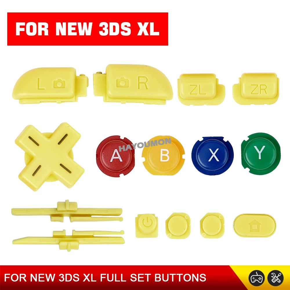 ABXY D-Pad Buttons For NEW 3DS - Gaming Console Buttons ulasan dan harga
