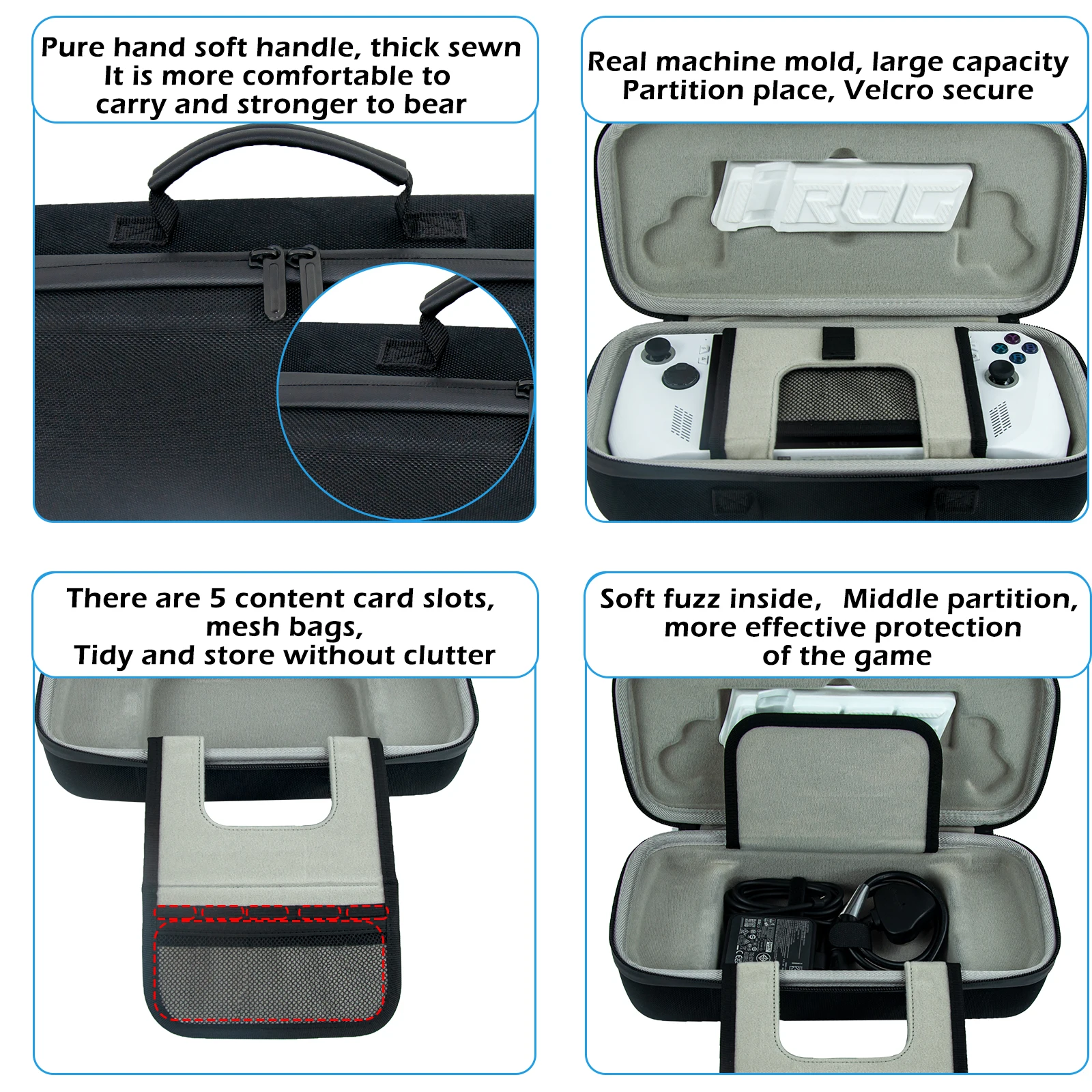 Hard EVA Carrying Case for Asu - Gaming Console Rog Ally ulasan dan harga
