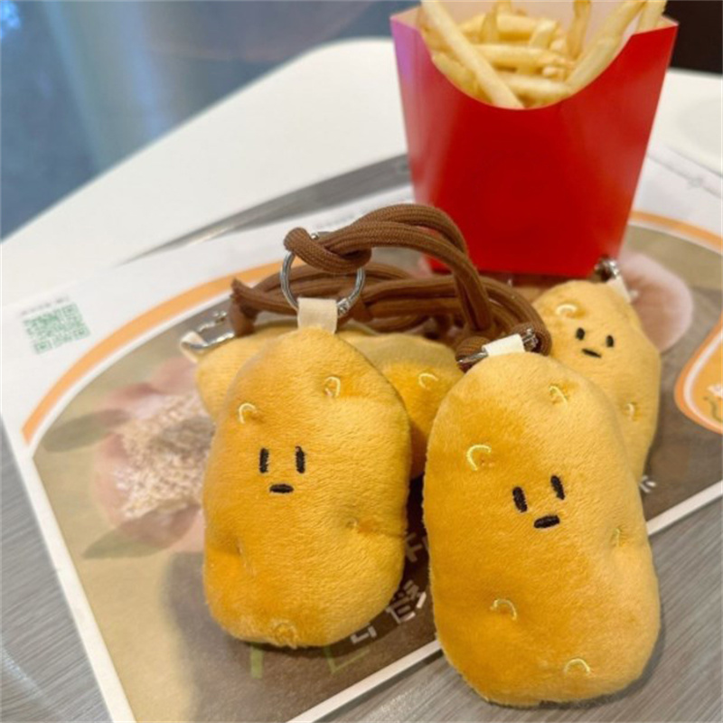 Plush Little Potato Hanging De - Gaming Console Keychain ulasan dan harga