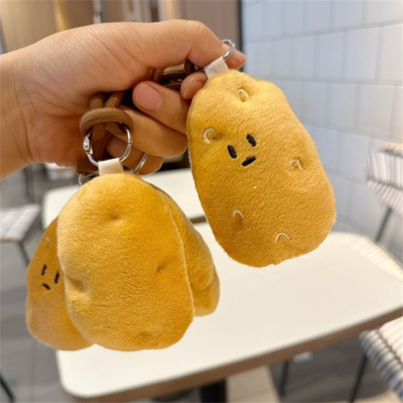 Plush Little Potato Hanging De - Gaming Console Keychain ulasan dan harga