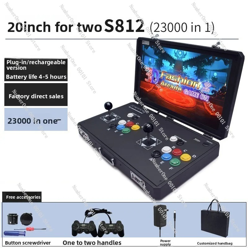 Portable Retro Arcade Game Con - Gaming Console Tv ulasan dan harga